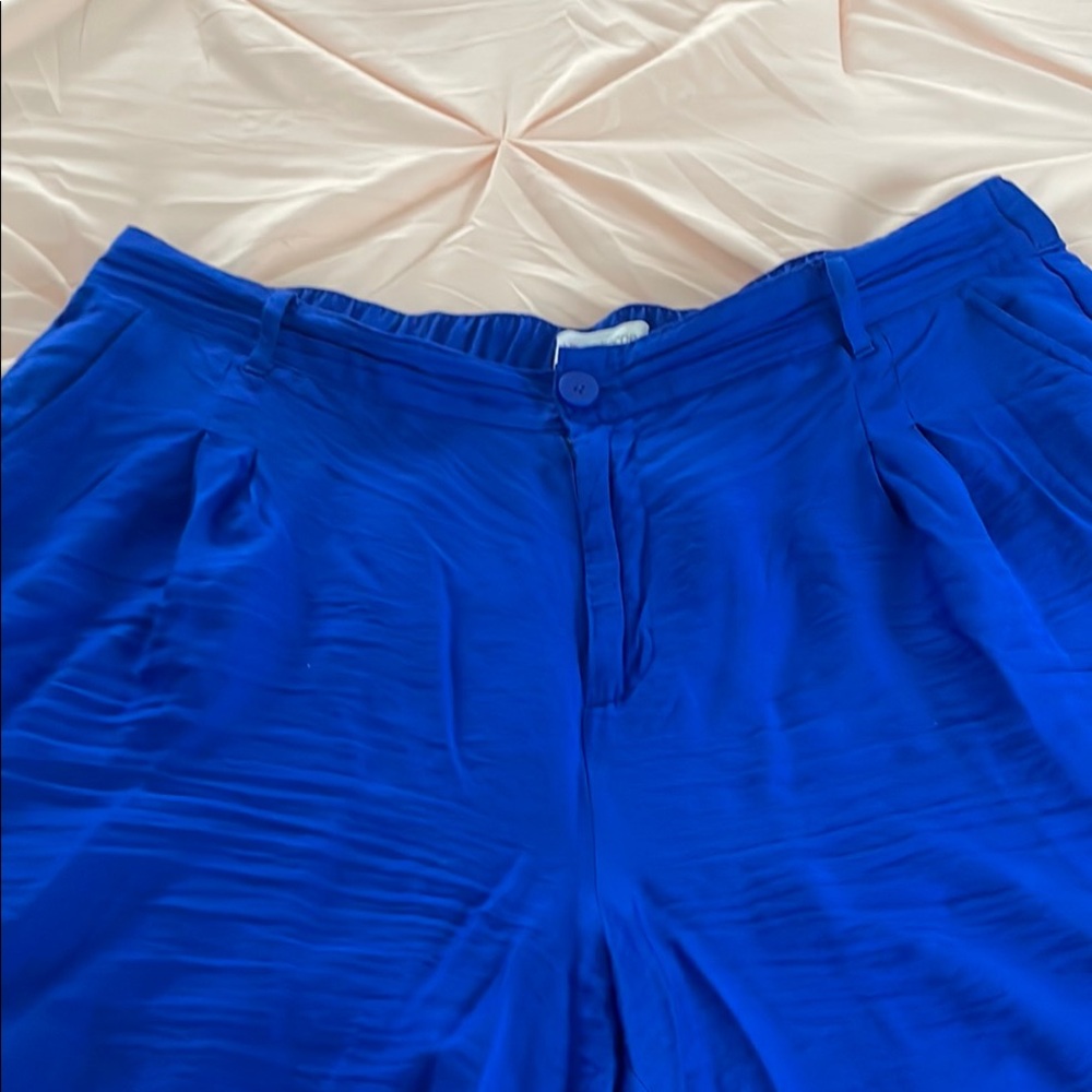 Vibrant Blue Pants